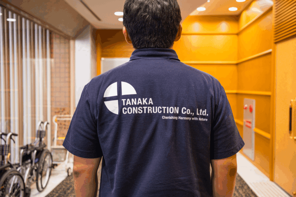 田中建設様 オリジナルウェア